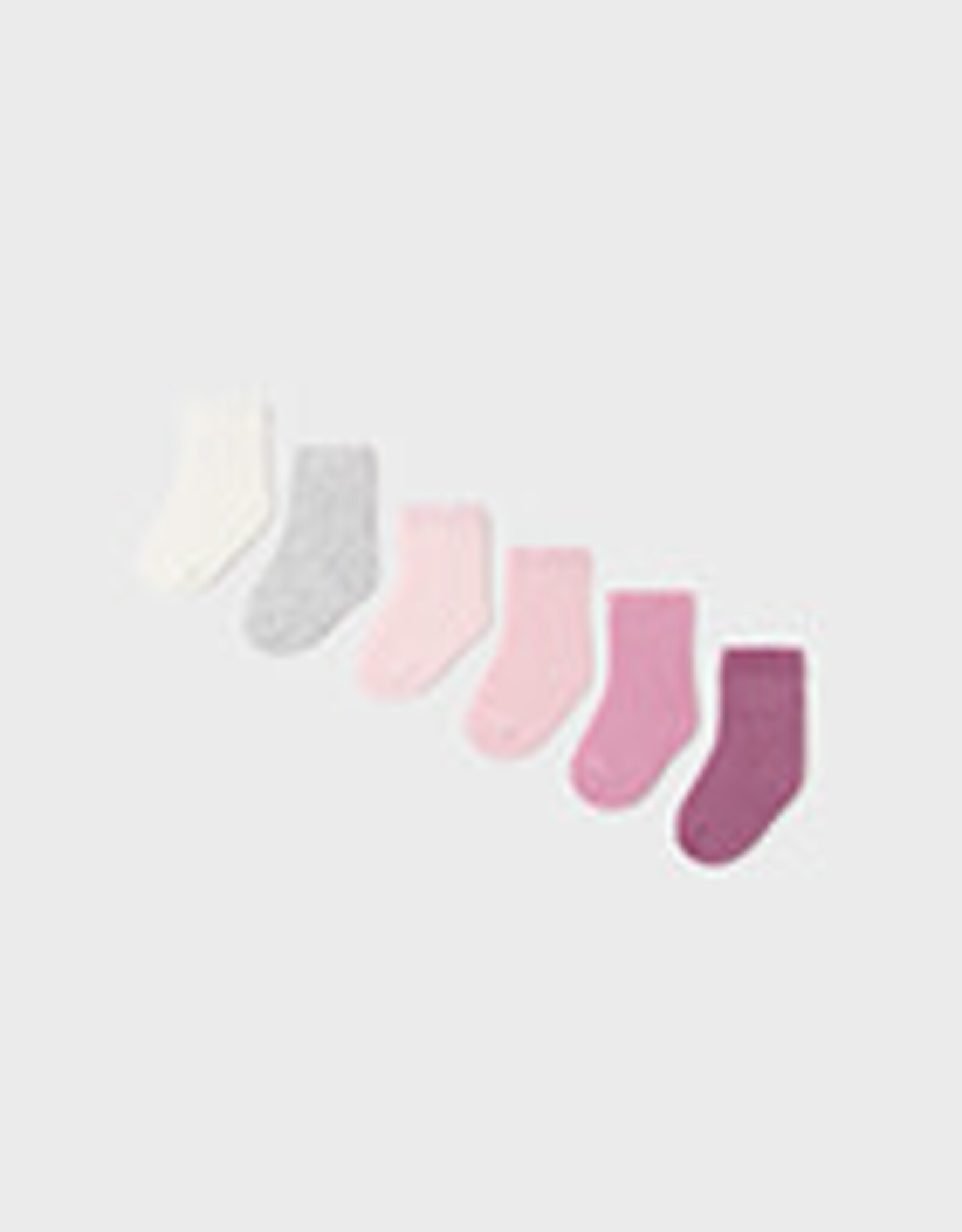 Mayoral Set of 6 socks Baby Roses