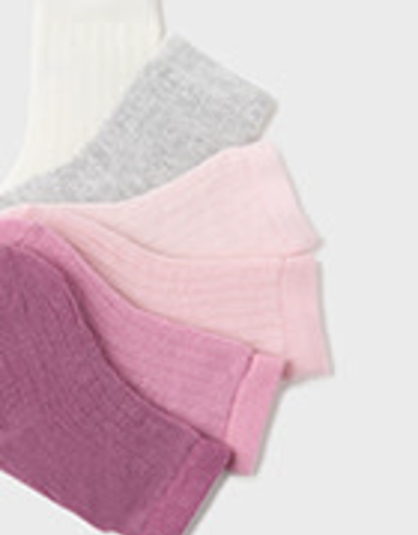 Mayoral Set of 6 socks Baby Roses