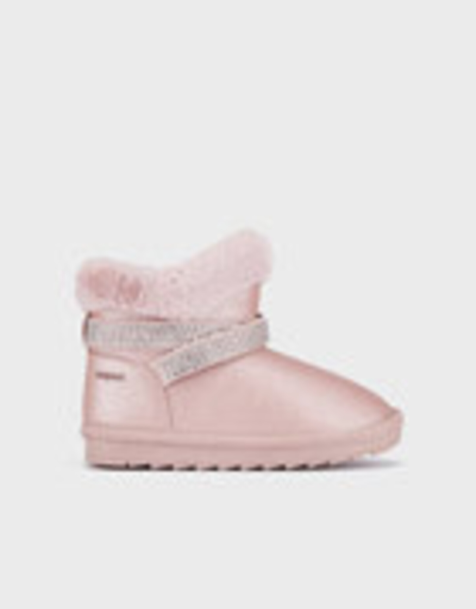 Mayoral Rose Metal Faux Fur Lined Boots