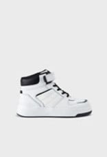 Mayoral White Sporty High Top Sneakers