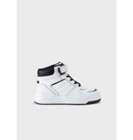 Mayoral White Sporty High Top Sneakers