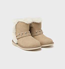 Mayoral Mole Faux Fur Bootie