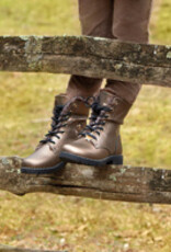 Mayoral Bronze Faux Fur Lined Biker Boots