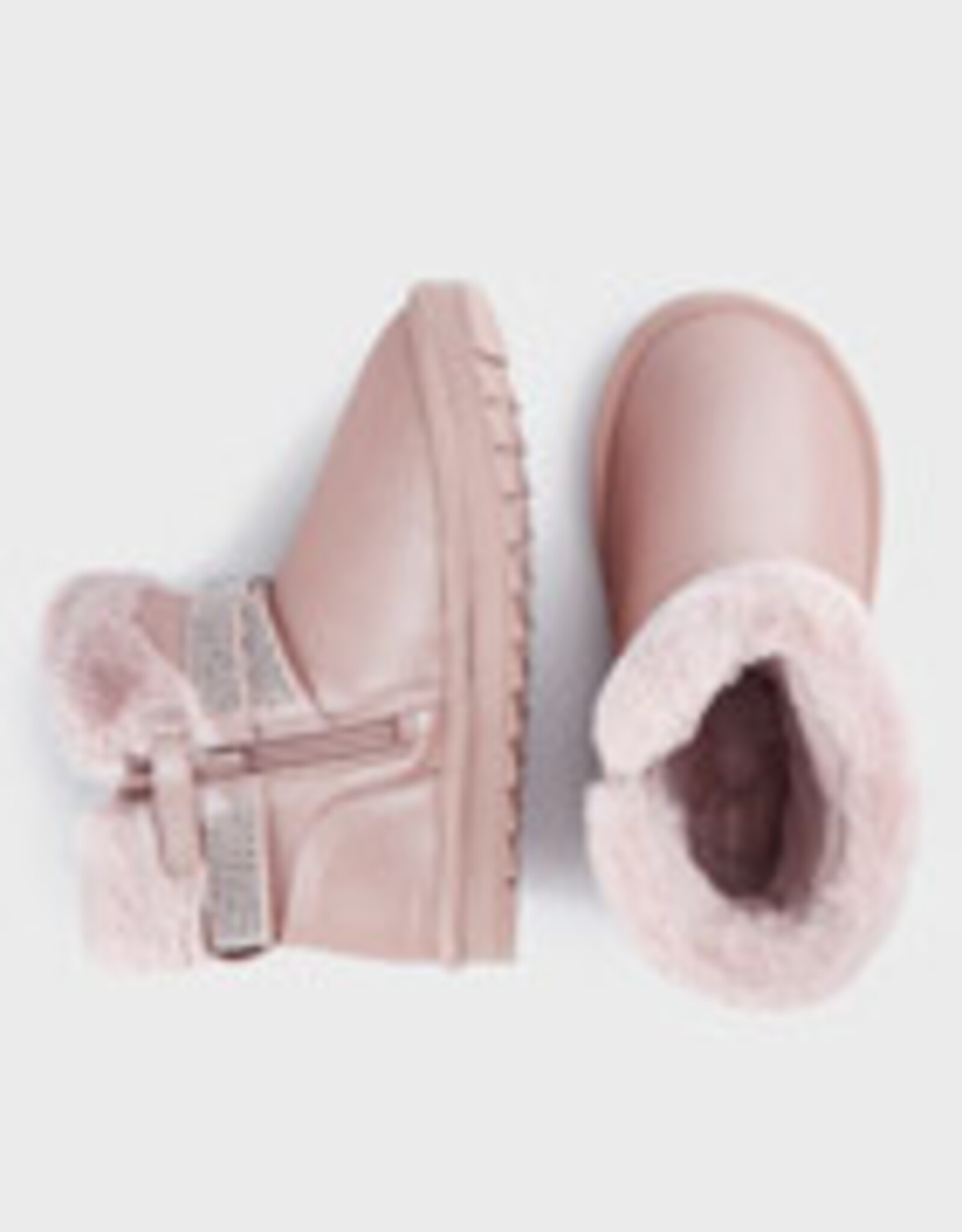 Mayoral Rose Metal Faux Fur Lined Boots