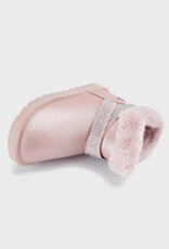 Mayoral Rose Metal Faux Fur Lined Boots