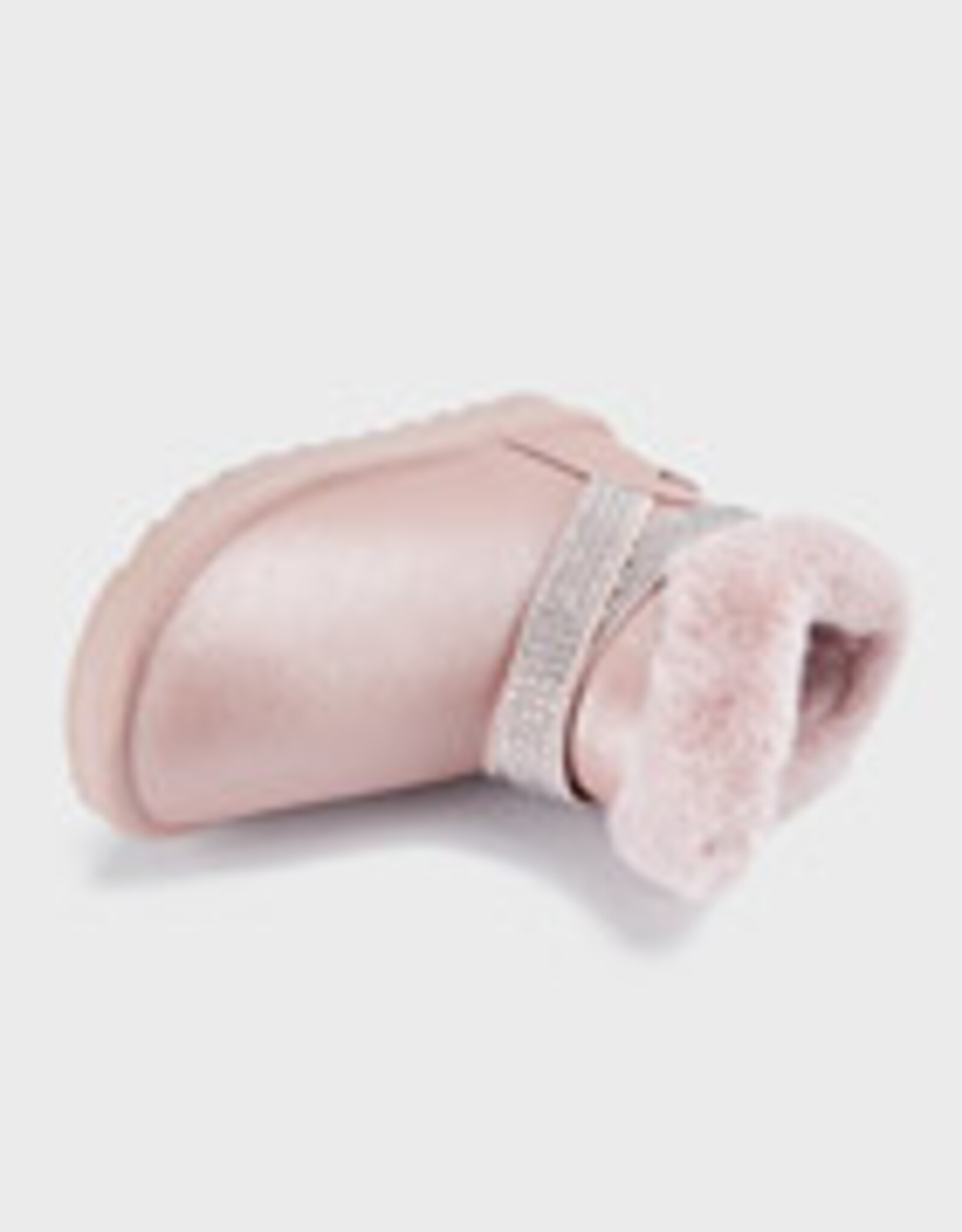 Mayoral Rose Metal Faux Fur Lined Boots