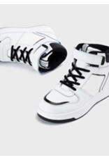 Mayoral White Sporty High Top Sneakers