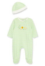 Little Me Caterpillar Footie & Hat Set