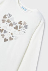 Mayoral Natural Basic Heart T-Shirt
