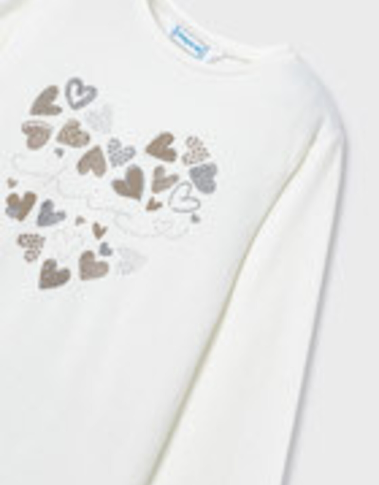 Mayoral Natural Basic Heart T-Shirt