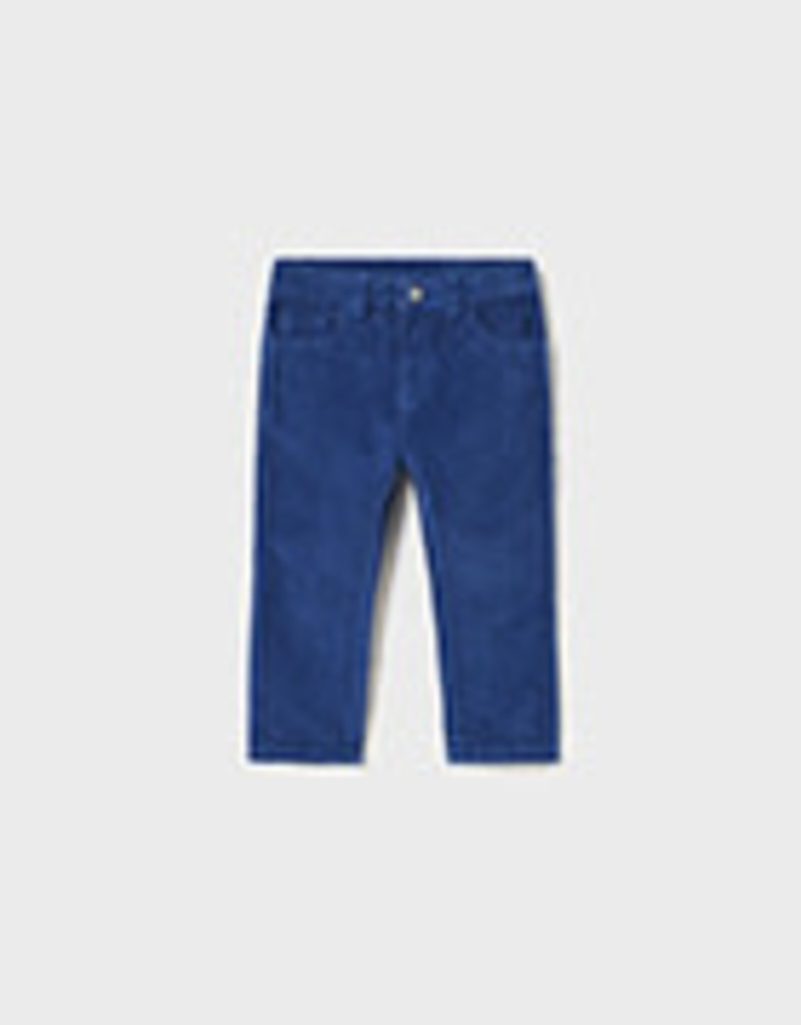 Mayoral Klein Blue Slim Fit Cord Trousers