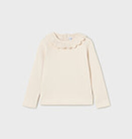Mayoral Toddler Chickpea Ribbed Long Sleeve