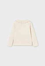 Mayoral Toddler Chickpea Ribbed Long Sleeve
