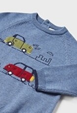 Mayoral Blue Cars Jumper