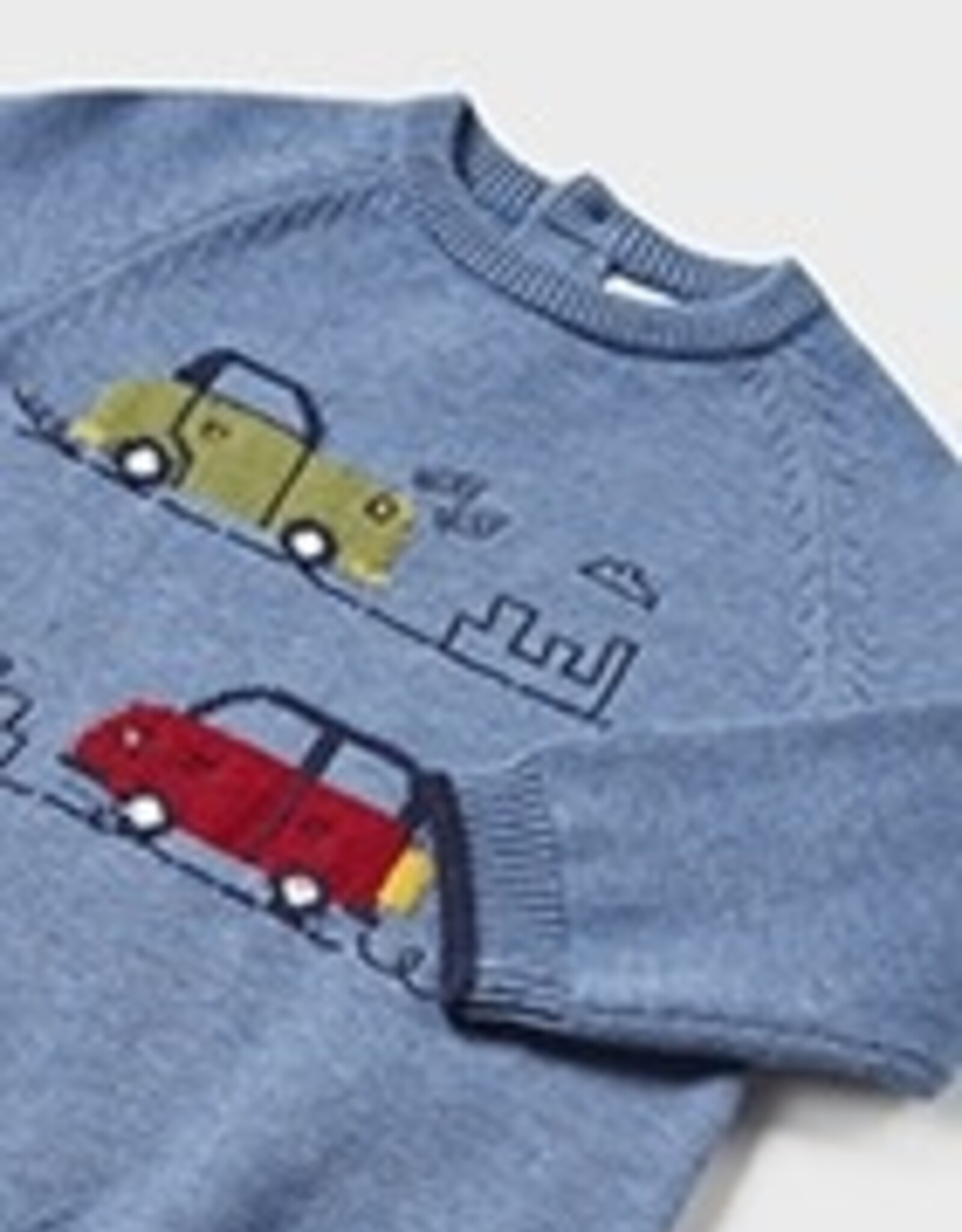 Mayoral Blue Cars Jumper