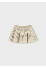 Mayoral Champagne Pleated Skirt