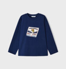 Mayoral Pizza Long Sleeve T-shirt
