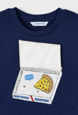 Mayoral Pizza Long Sleeve T-shirt