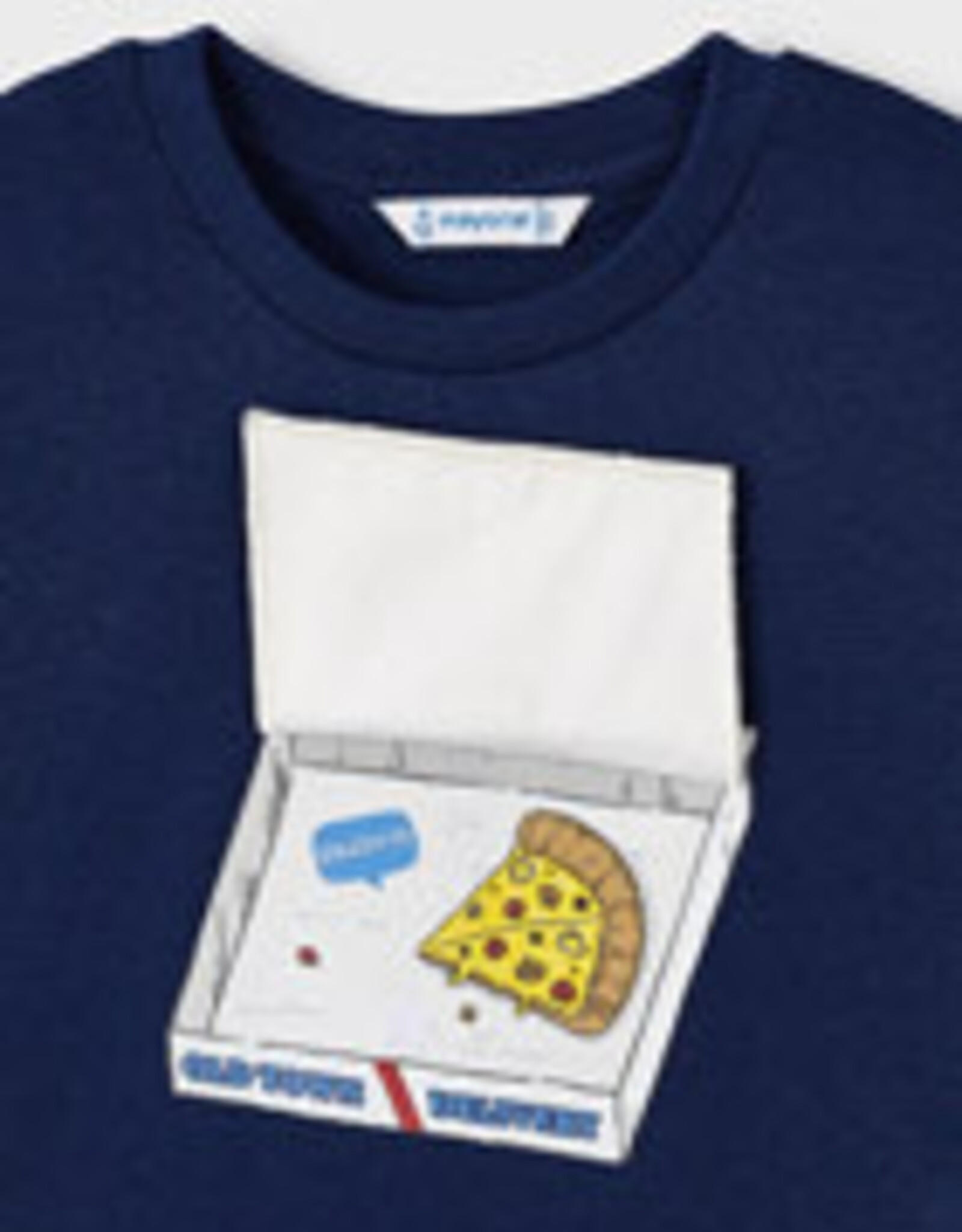 Mayoral Pizza Long Sleeve T-shirt