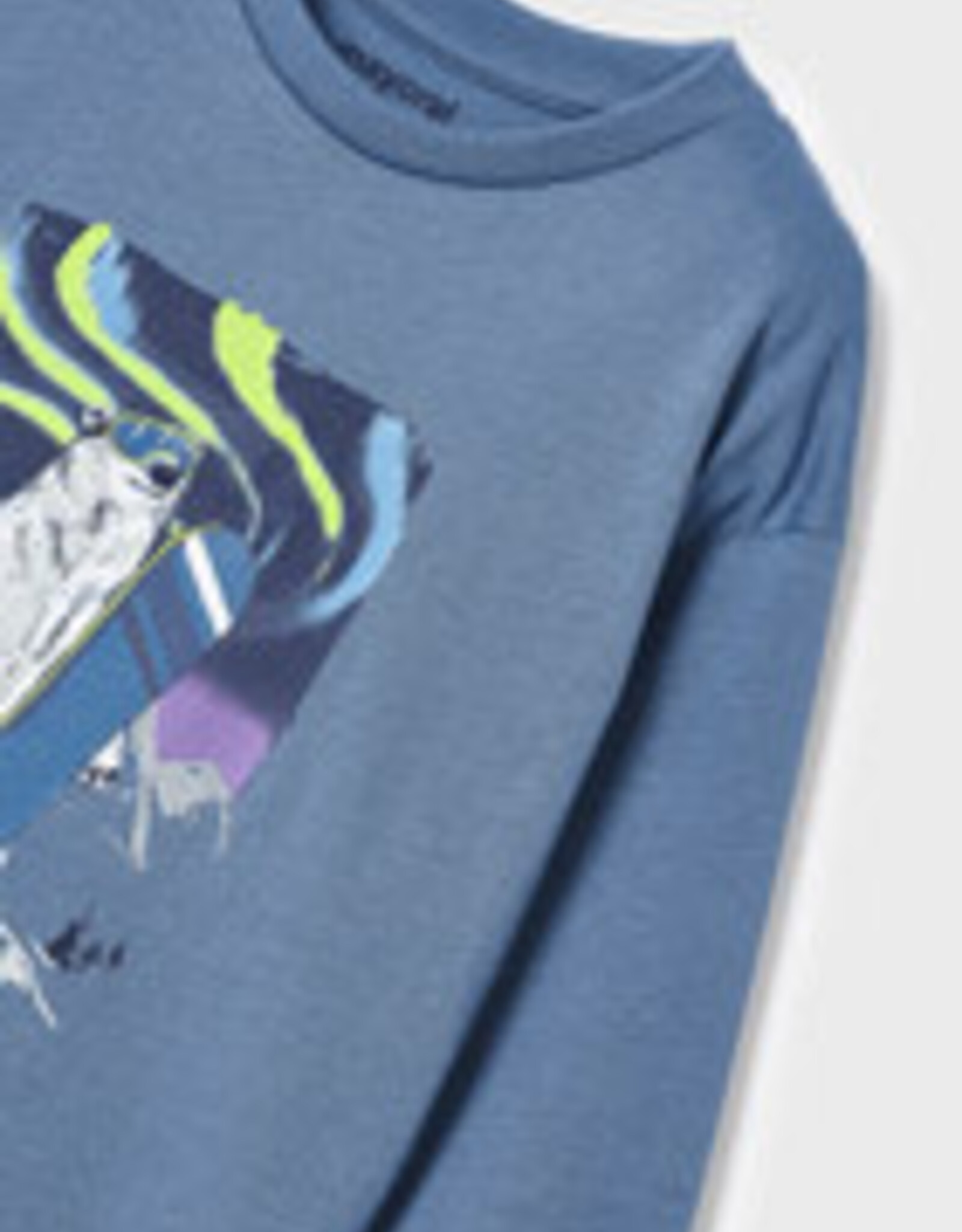Mayoral Stone Blue Long Sleeve