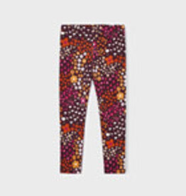 Mayoral Blackberry Flower Leggings