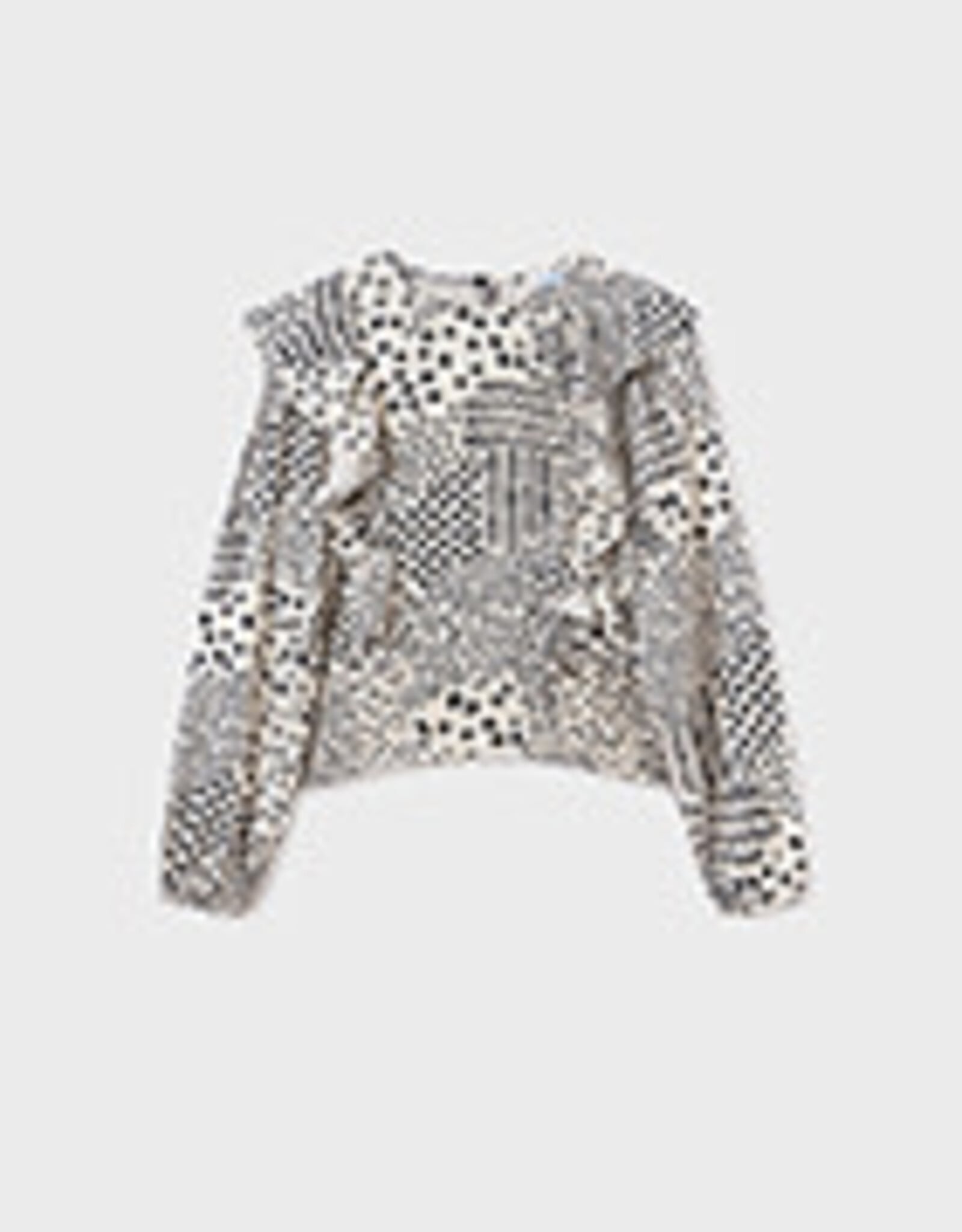 Mayoral Tween Chickpea Printed Blouse
