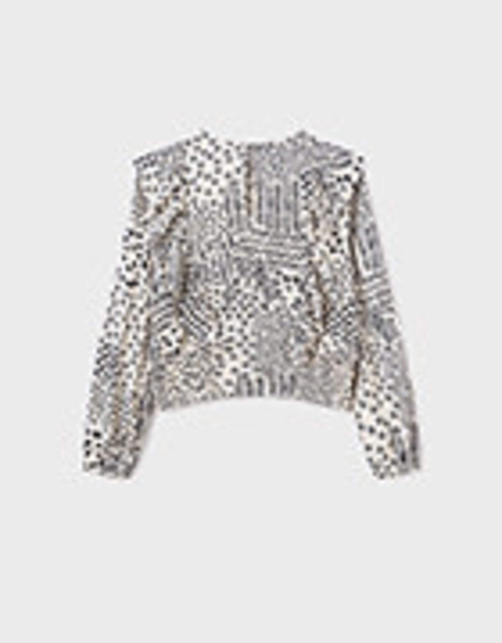 Mayoral Tween Chickpea Printed Blouse