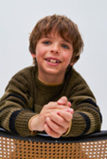 Mayoral Rosemary Green Tween Striped Jumper
