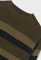 Mayoral Rosemary Green Tween Striped Jumper