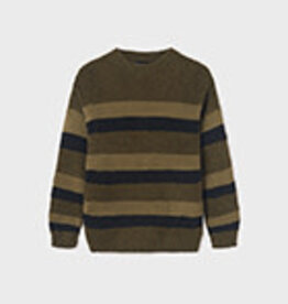 Mayoral Rosemary Green Tween Striped Jumper