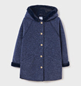 Mayoral French Blue Mouflon Coat