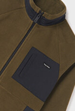 Mayoral Rosemary Green Fleece Jacket