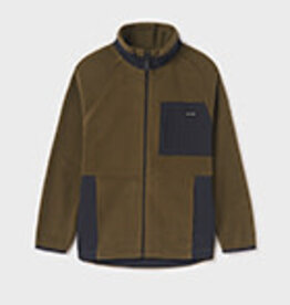 Mayoral Rosemary Green Fleece Jacket