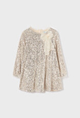 Abel & Lula Sand Sequins Party Dress