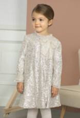 Abel & Lula Sand Sequins Party Dress