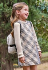 Abel & Lula Plaid Jumper