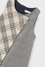 Abel & Lula Plaid Jumper