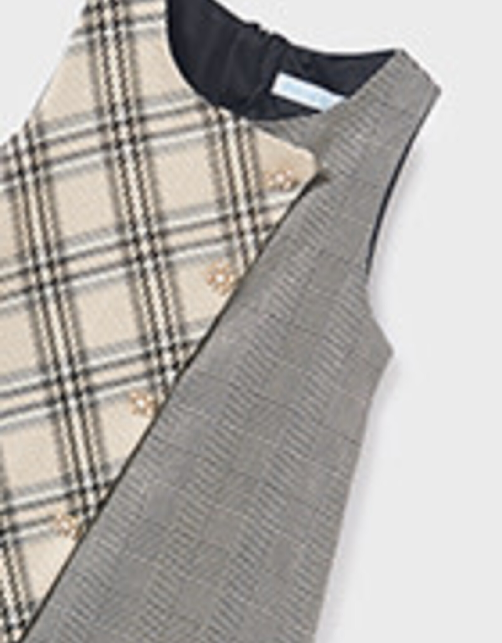 Abel & Lula Plaid Jumper