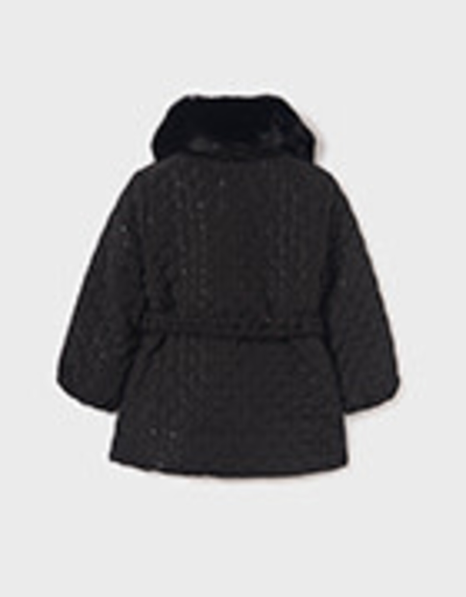Abel & Lula Black Sequin Padded Jacket