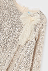 Abel & Lula Sand Sequins Party Dress