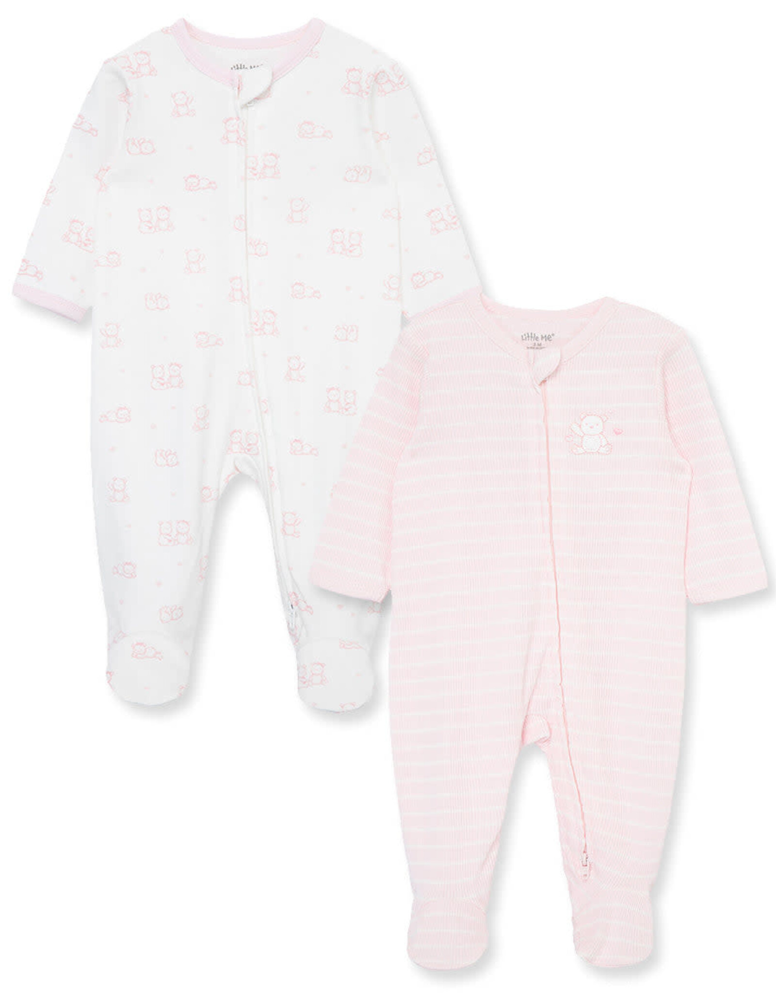 Little Me Baby Charms Footies (2-Pack)