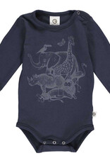 Green Cotton Savannah Printed Bodysuit