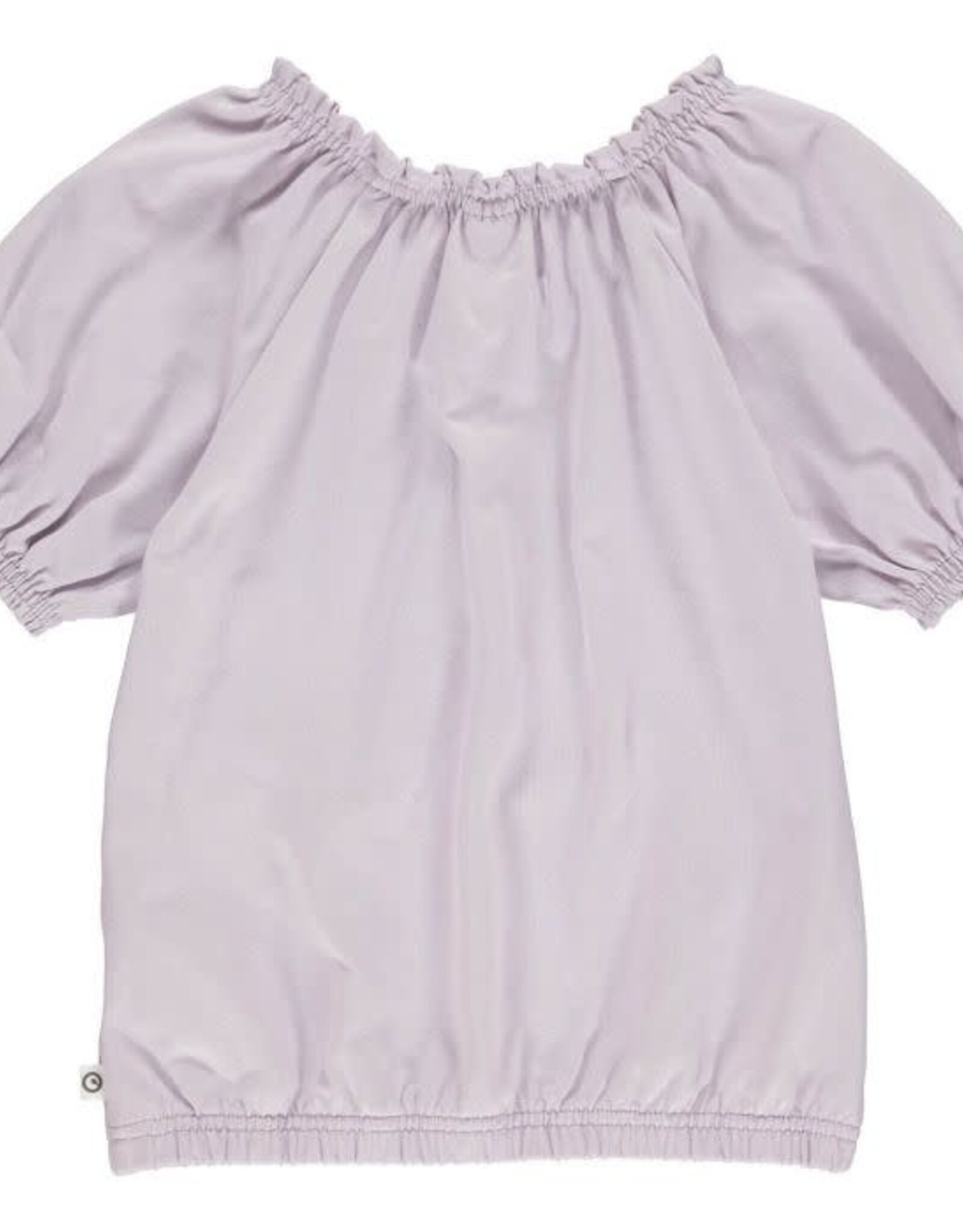 Green Cotton Cardamine Bell Sleeve Top