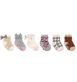 Robeez Purr-fect Kitty Socks 6 Pack