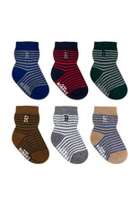 Robeez Striped Monograms Baby Socks