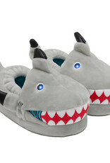 Robeez Black Tip Shark Light-up Slippers