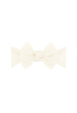 Baby Bling Bows Itty Bitty Knot Headband: Ivory