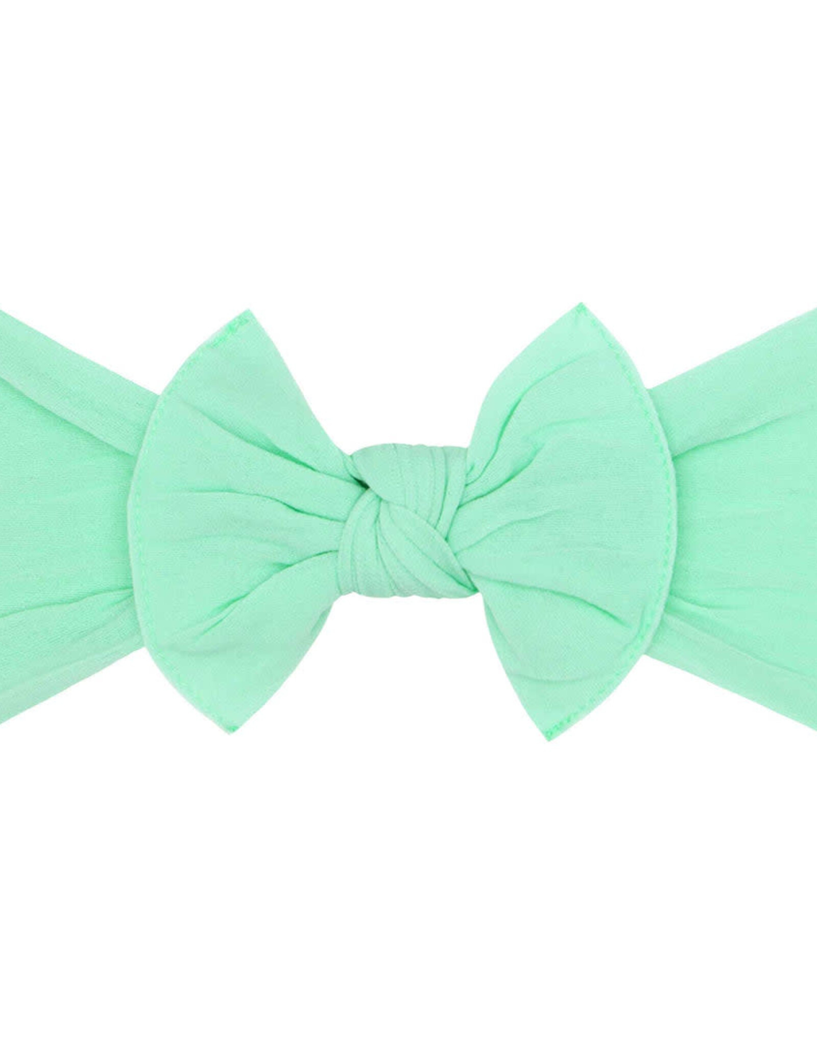 Baby Bling Bows Knot Headband: Mint