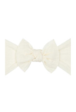 Baby Bling Bows Knot Headband: Ivory