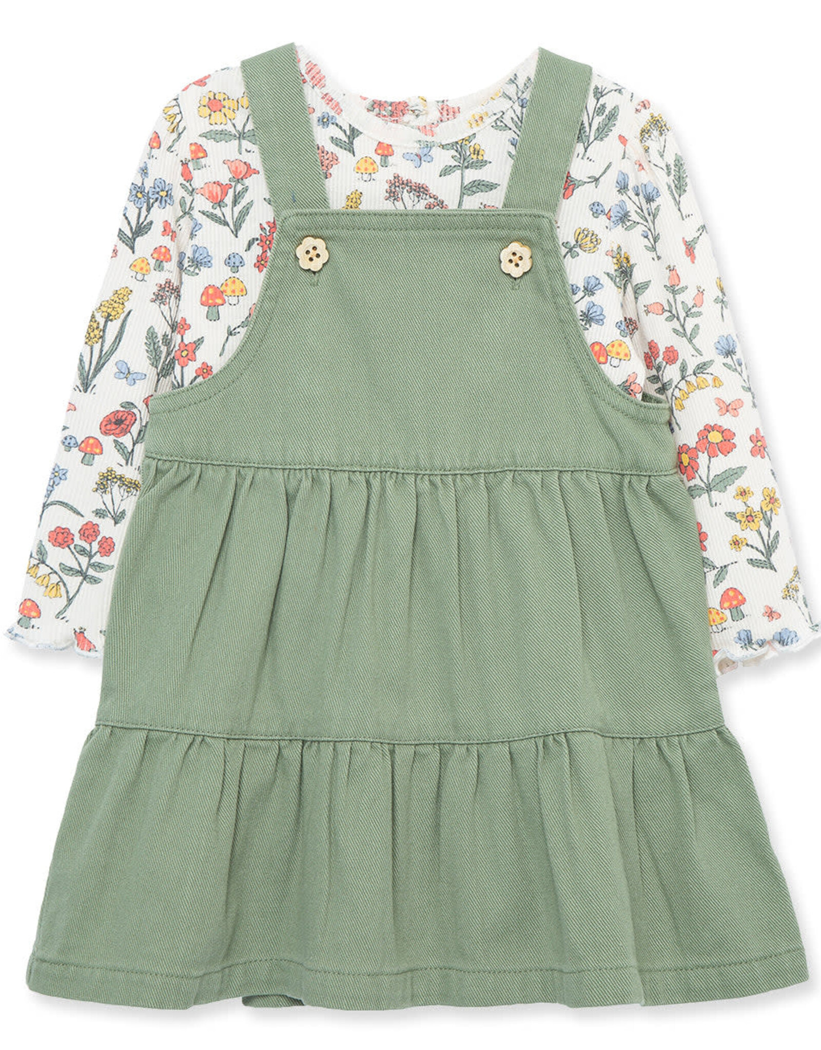 Little Me Fall Floral 2pc Jumper Set